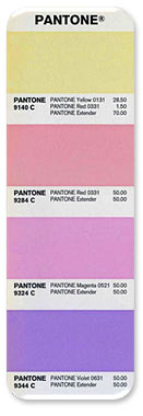  PANTONE Pastel Formula Guide coated/uncoated